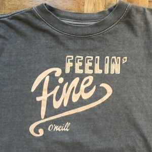 O’Neill “feelin fine” graphic tee